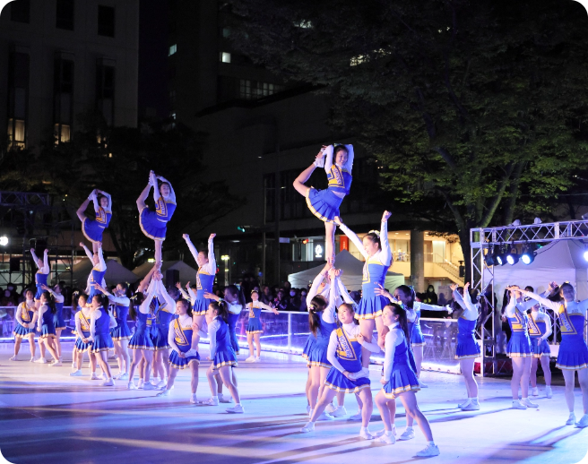 千葉明徳中学校高等学校 チアリーディング部 HOPPERS